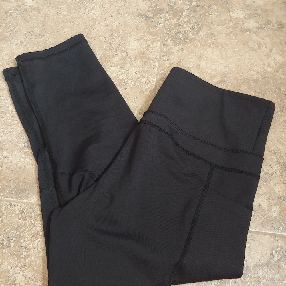 Zyia leggings 8-10 black